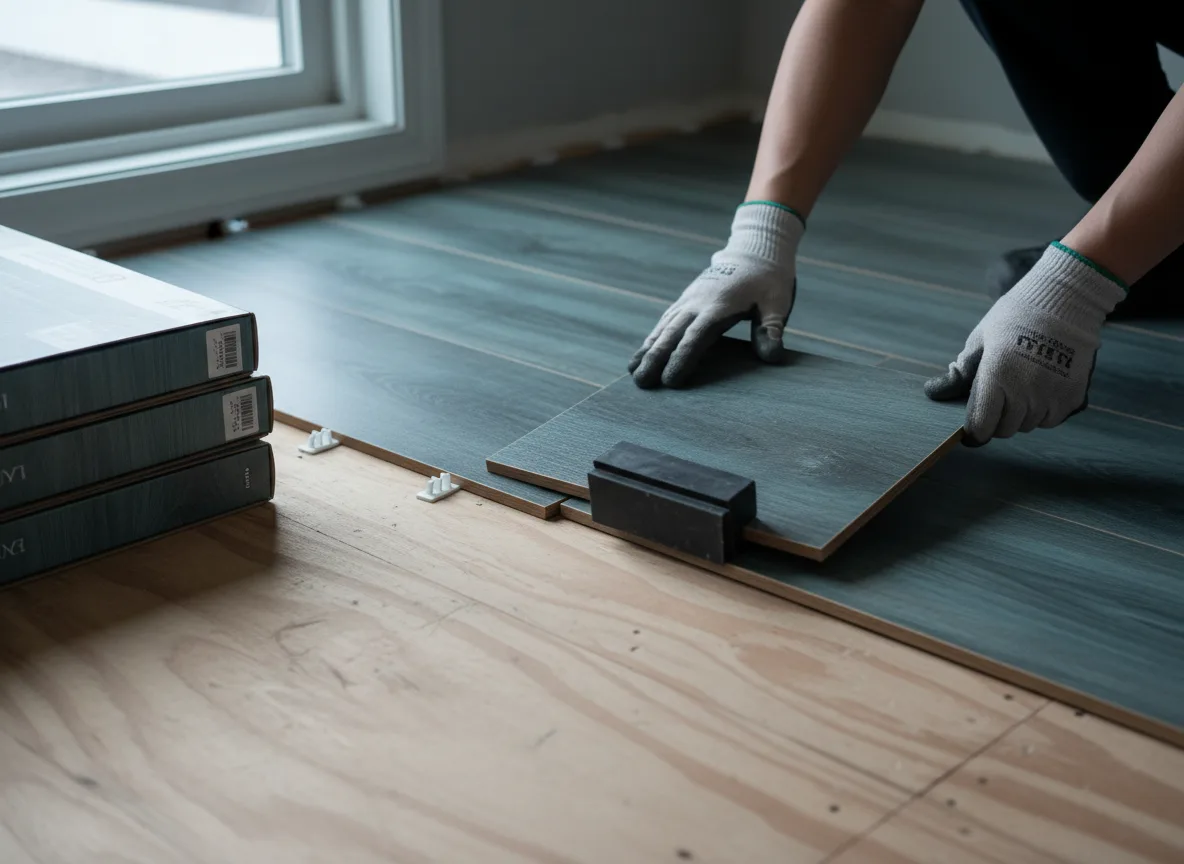 Luxury Vinyl Plank Installation company in Saint Xavier, MT